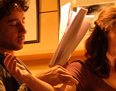 2010 Aidan McArdle & Laura-Kate Gordon:  Michael draws a map on Niaz's body