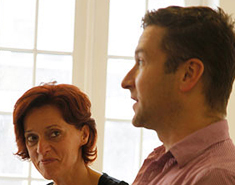 Éva Magyar & Billy Carter: As Niaz & Michael